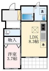 メゾンド　ソレイユの物件間取画像